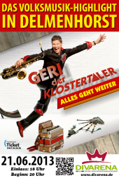 Tickets für Geri der Klostertaler am 21.06.2013 kaufen - Online Kartenvorverkauf